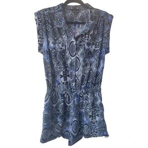 Shinestar Print Boilersuit Romper